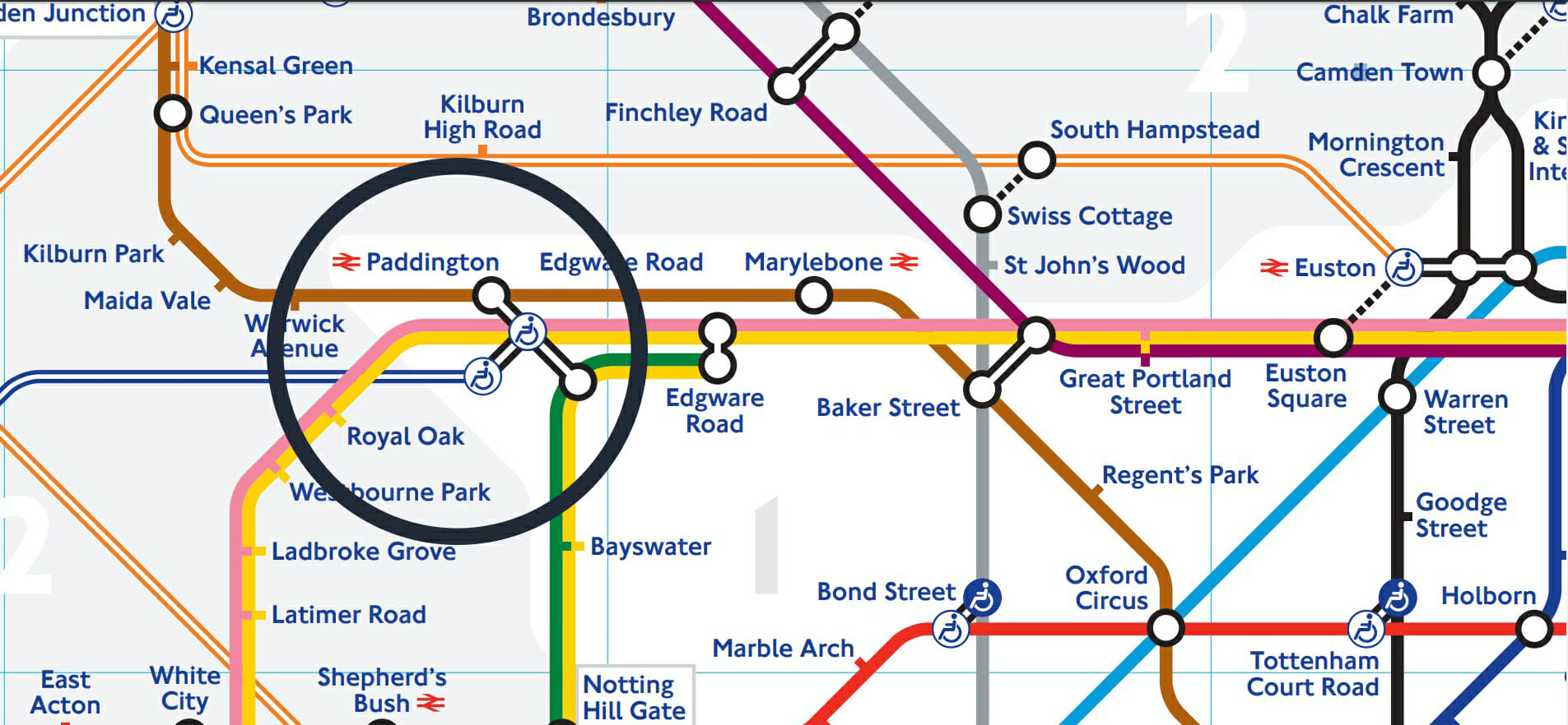 map heathrow to paddington station        <h3 class=